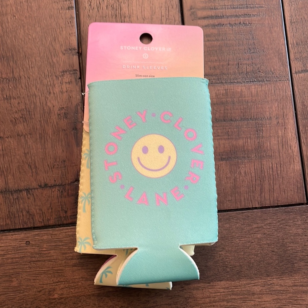 Stony clover x target collaboration drink sleeves brand new